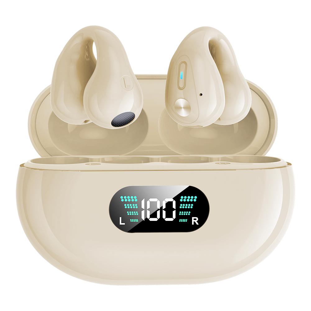 

Умные AI Наушники-Переводчики с Bluetooth-совместимостью, 144 языка, Двусторонние наушники с переводом в реальном времени, Наушники с костной проводимостью хаки