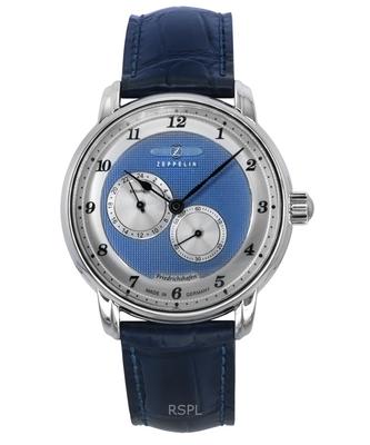 Reloj automático Friedrichshafen 85683 para hombre con correa de piel y esfera azul