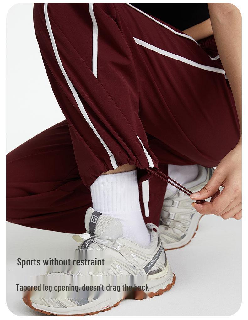 Women's Windproof Wide-Leg Pants for Summer Hiking & Yoga