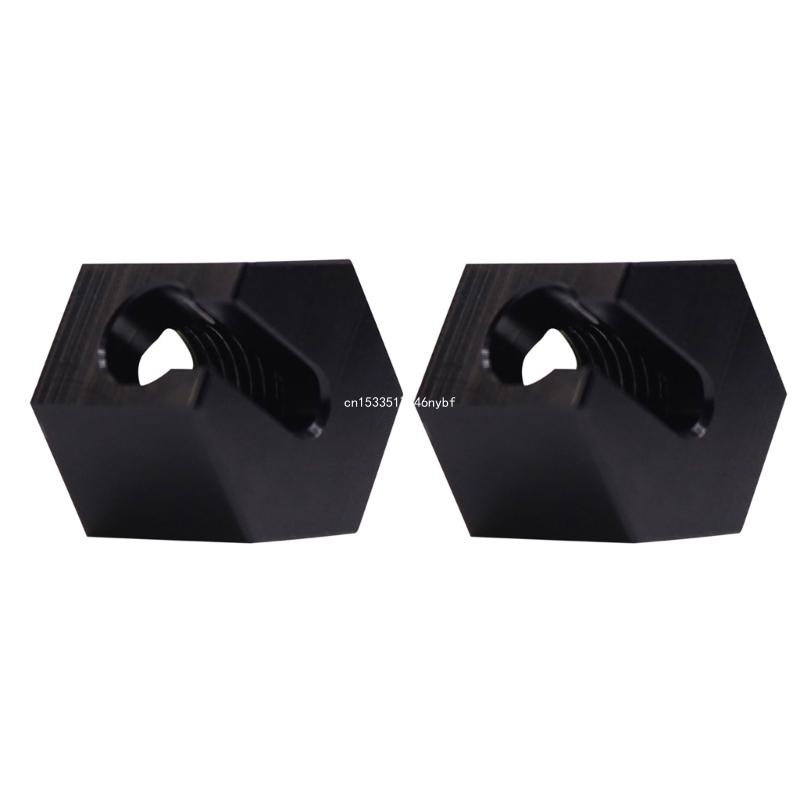 

2 шт. Надежная сменная гайка-застежка Удобная замена для напитков Прямая поставка чёрный