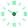 3D Leuchtende Wanduhr Rahmenlos Acryl DIY Digitale Uhr Wandaufkleber Stille Uhr Für Wohnzimmer Schlafzimmer Büro Wanddeko