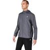 Running Wear SILVER JACKET 2011D235 020 S [ASICS] Men's (CARRIER GREY)