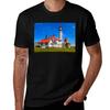 Whitefish Point Lighthouse Color Tshirt Athletic Fit Sports Short Sleeve Top
