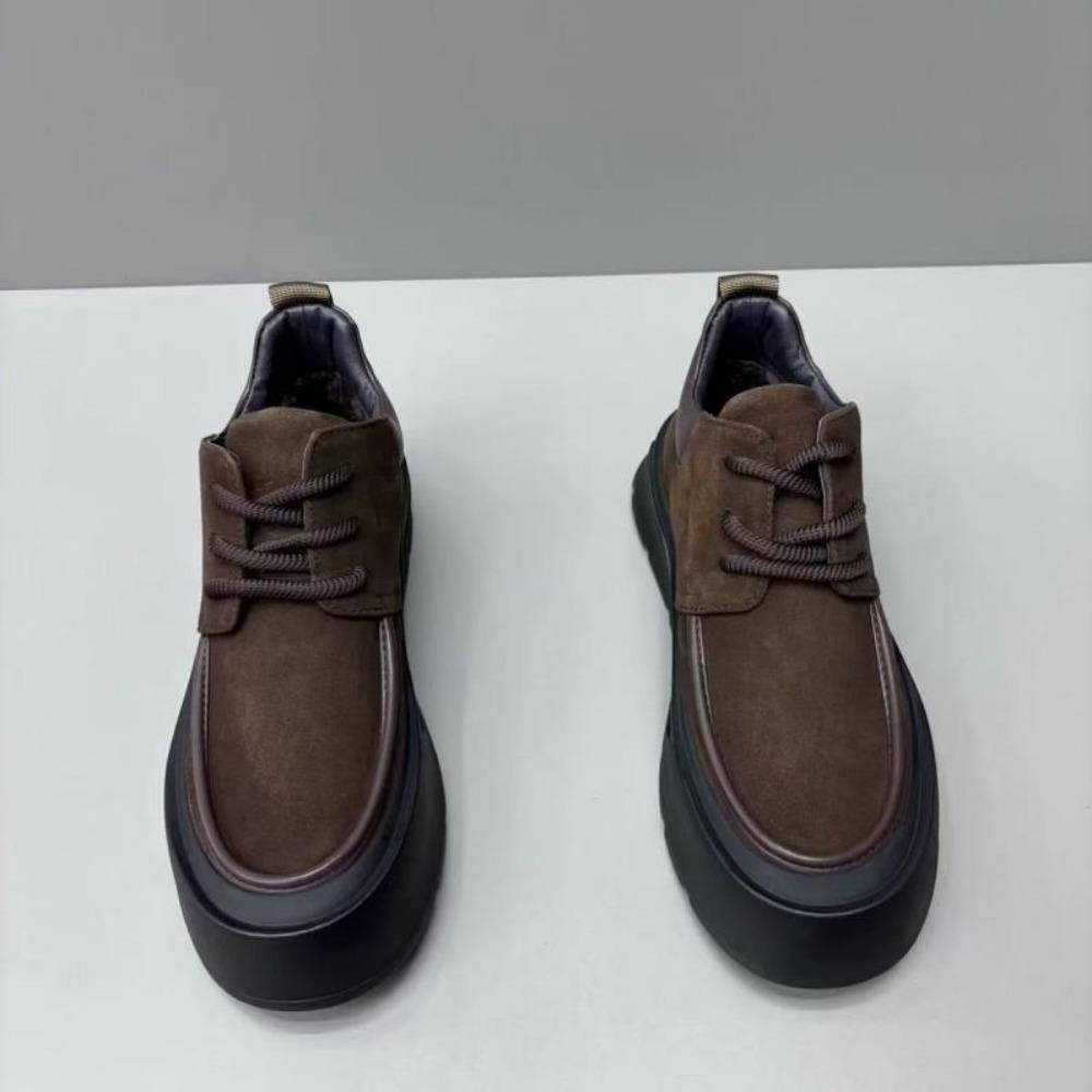 Pánské ležérní boty Módní Zimní Teplé Matné Pánské Boty Všestranné Šněrovací Módní Ležérní Společenské Boty Zapatos Casuales