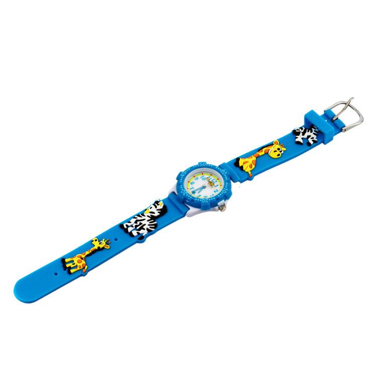 Children's 3D Cartoon Quartz Silicone Waterproof Watch