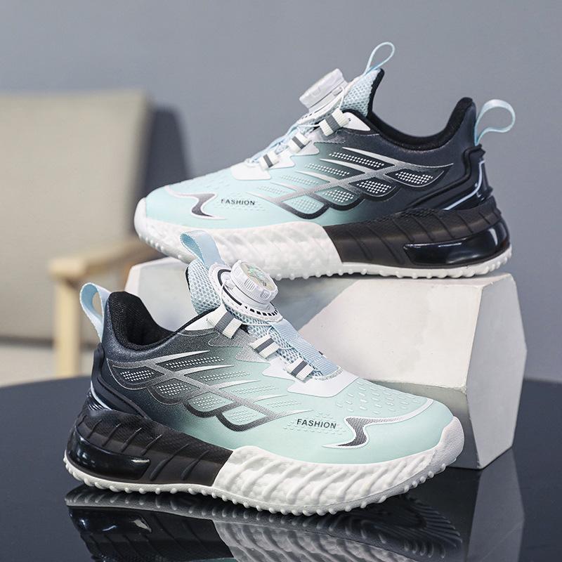 Boys' Shoes Dad's Thin Design Children's Mesh Breathable Sports Anti Slip Popular Item