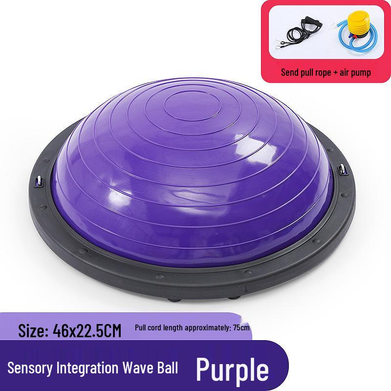 Thickened Anti-Explosion Balance Half Ball for Yoga & Sensory Training
