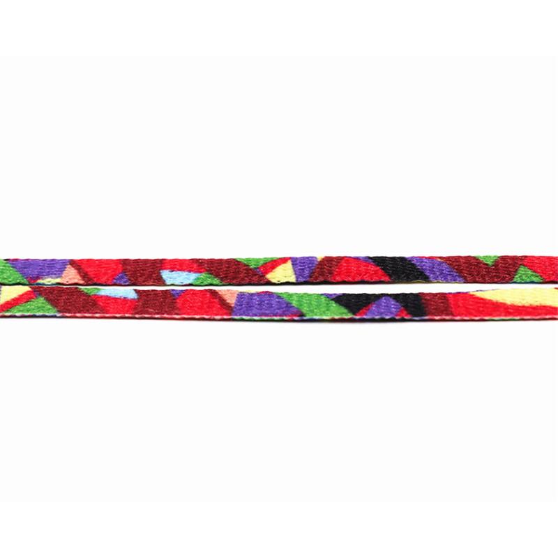 Flat Candy Color Gradient Shoe Laces Party Camping Boots Shoelace Canvas Strings Length 50Cm 80Cm 100Cm 120Cm Shoes Woman Men