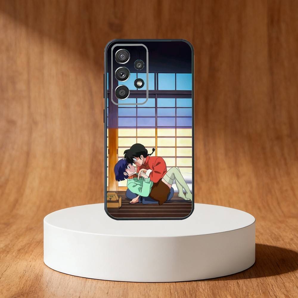Comics R-Ranma 1-2 Phone Case For Samsung S25,S24,S21,S22,S23,S30,Ultra,S20,Plus,Fe,Note,10,9,5G Black Cover