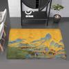 World Famous Painting Art Category Floor Mat Retro Multiple Choice Living Room Kitchen Rug Non-Slip Modern Home Decor