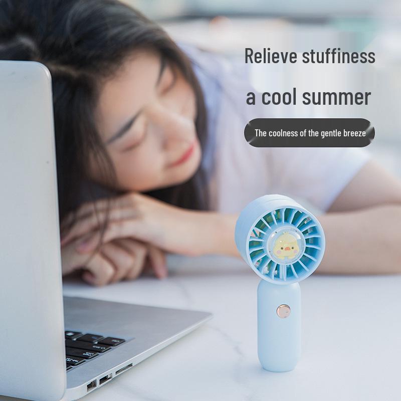 Portable Mini USB Handheld Fan for Dorm, Office, and Outdoor Use