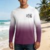 Men's Long Sleeve Outdoor Shirt UPF50 Plus Sun Protection Breathable Lightweight Loose Fit Summer Casual Top