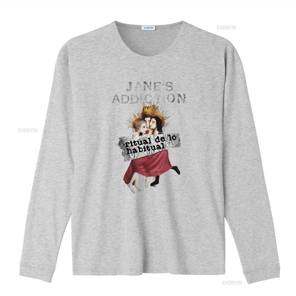 Janes Addiction Ritual De Lo Habitual Black Mens Licensed Rock Band T Shirt Vintage Washed Graphic Streetwear Unisex