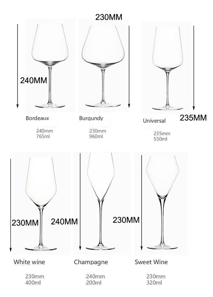 Large Capacity Upscale Burgundy Sweet Wine Cup Crystal Handmade Extremely Thin Wine Glass Aroma Enlarge Goblet Champagne Glass