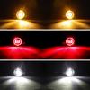 8mm Mini Motorcycle LED Turn Signal Light DRL Aluminium Indicator Front Rear Light Tail Brake Lamp For Cafe Racer Bobber Choppe