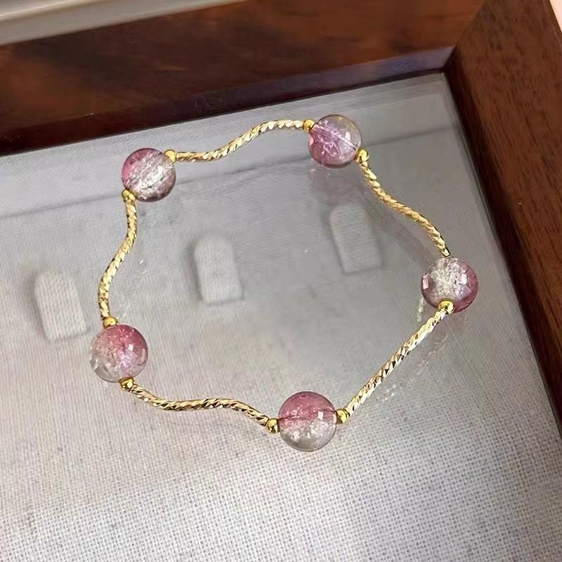 Artistic Ethnic Style Glass Bracelet For Women Featuring Vibrant Beads And Shapes Irregular