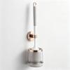 WIKHOSTAR Luxury Toilet Brush Bathroom Wall-mount Quick Draining Clean Tool Cleaning Brush Bathroom Accessories Packs