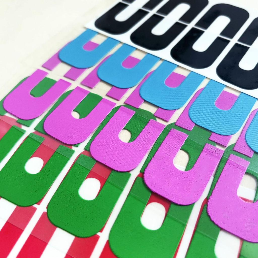Nail Polish Overflow Prevention U-Shaped Stickers for Nail Art