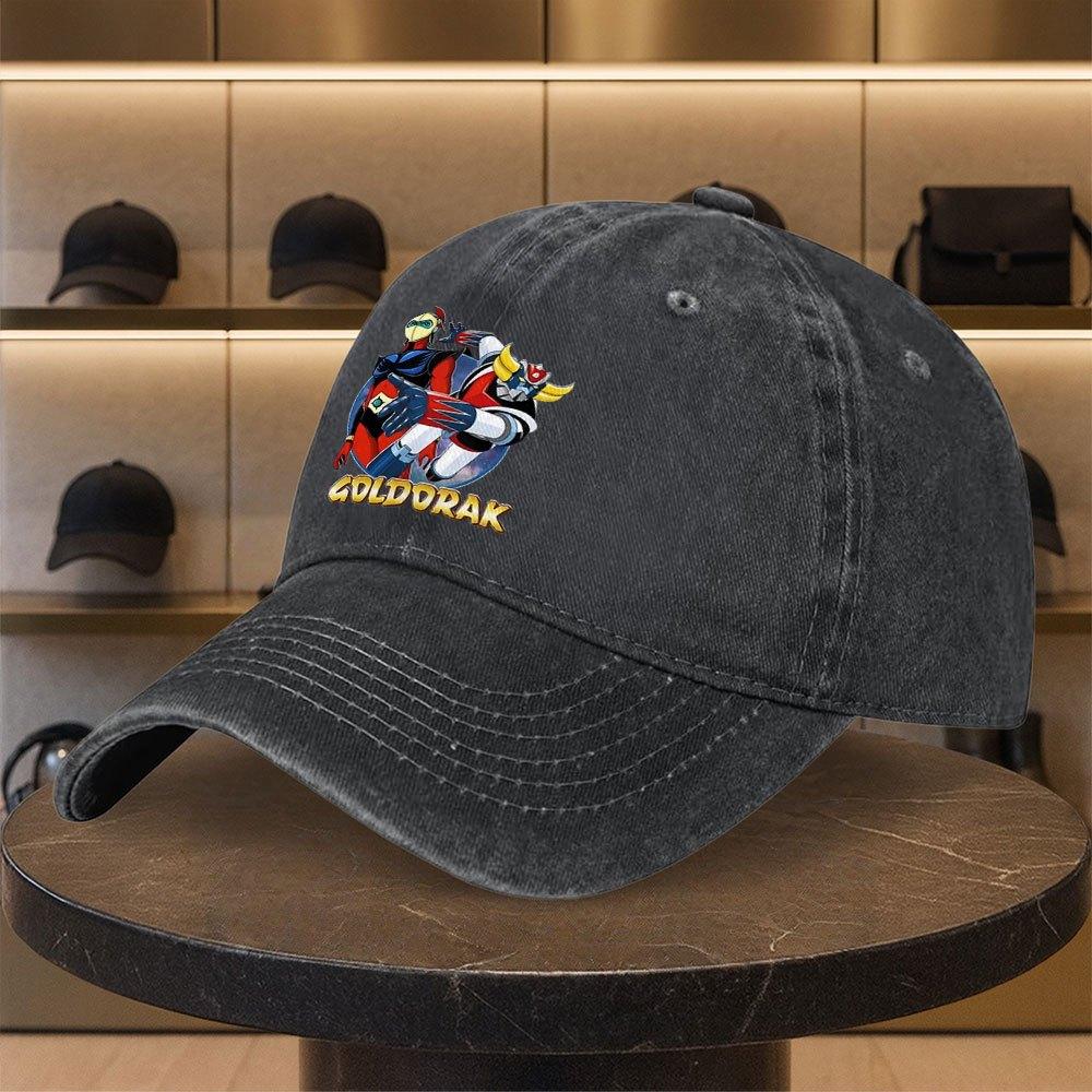 pc Goldrake And Mech Beast AnimeInspired Unisex Baseball Cap Iconic Video Game Logo Lightweight Adjustable Snapback for Gol