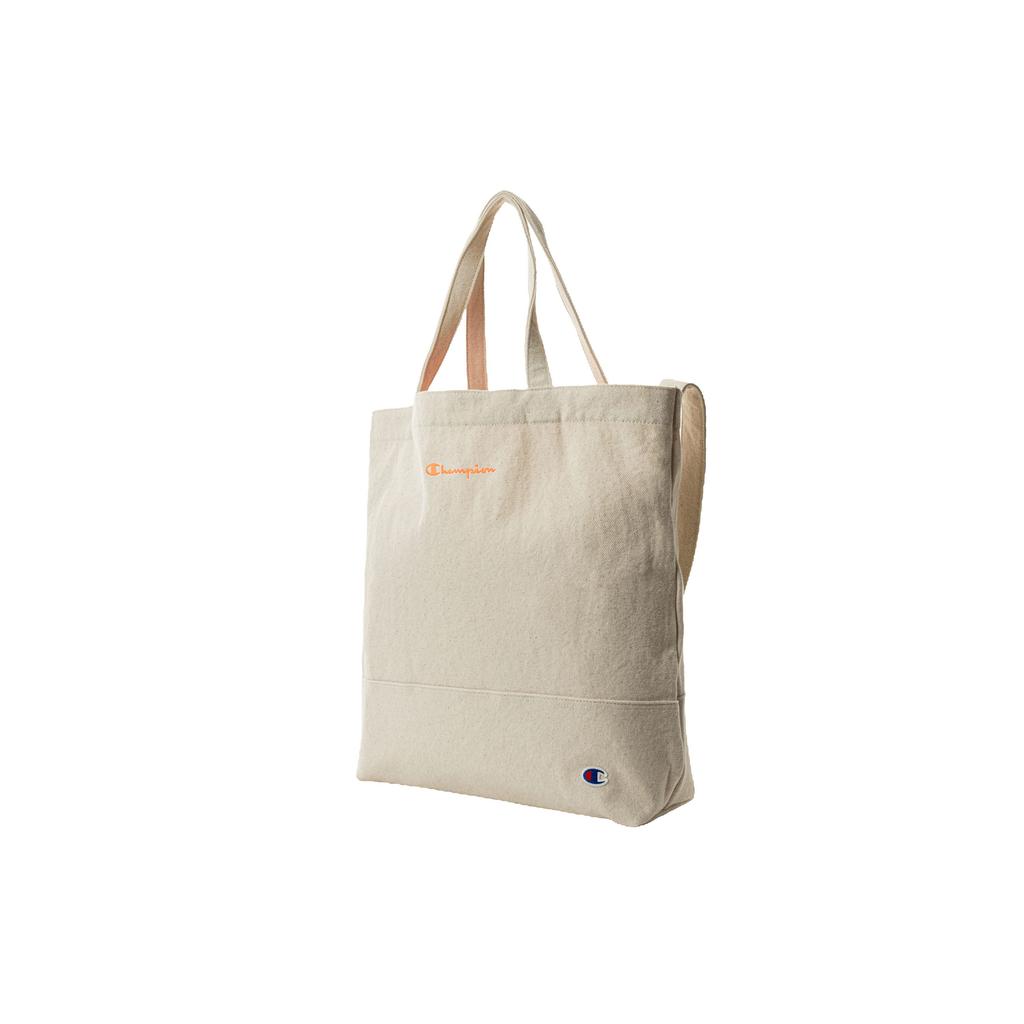 Champion C-Logo Large Capacity Canvas Tote Bag Unisex tote bags White C8-S709B1-M101