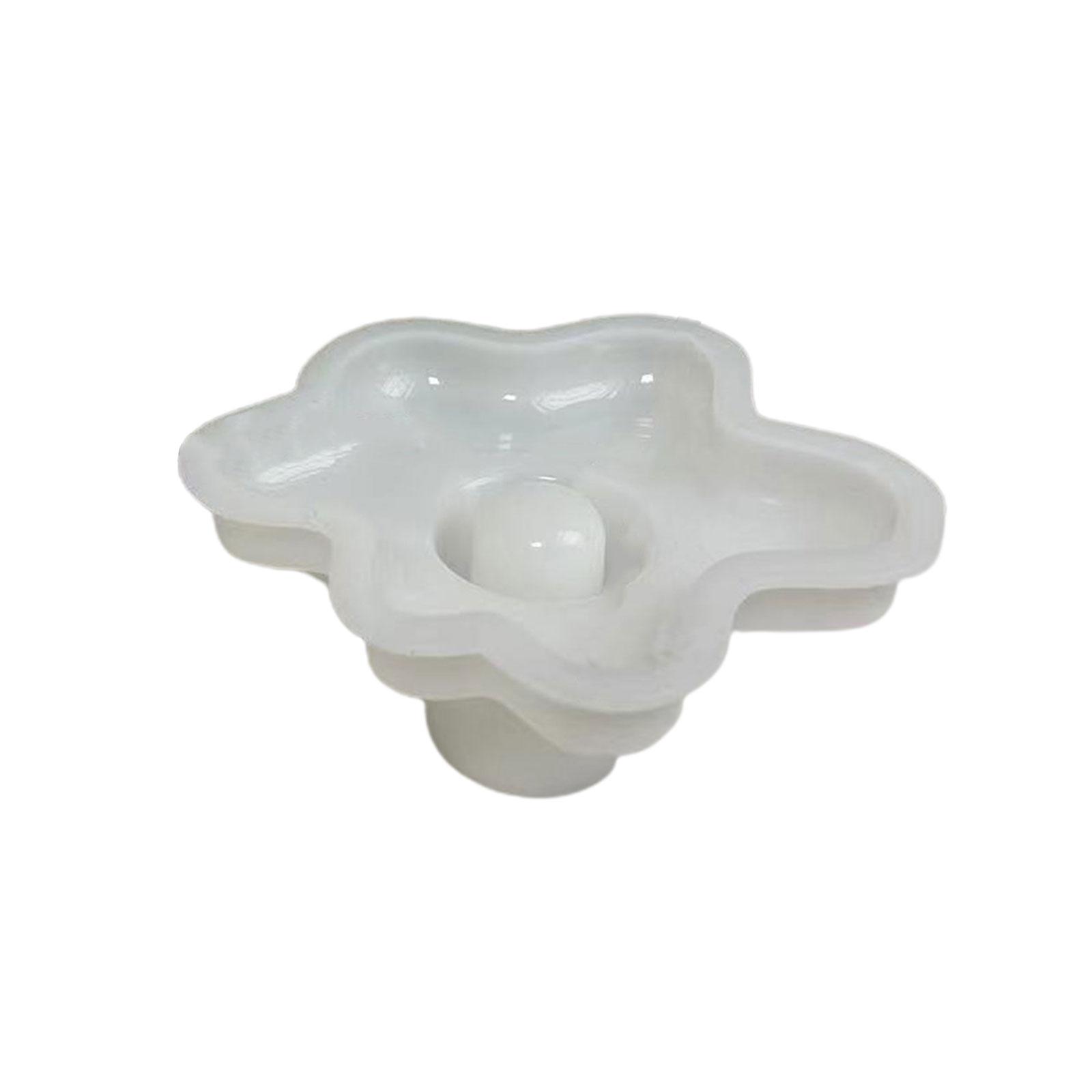 

Candle Holder Mold Candlestick Stand Silicone Mold for Crafting Candlestick Holder Resin Craft Ornament Desk Decoration S