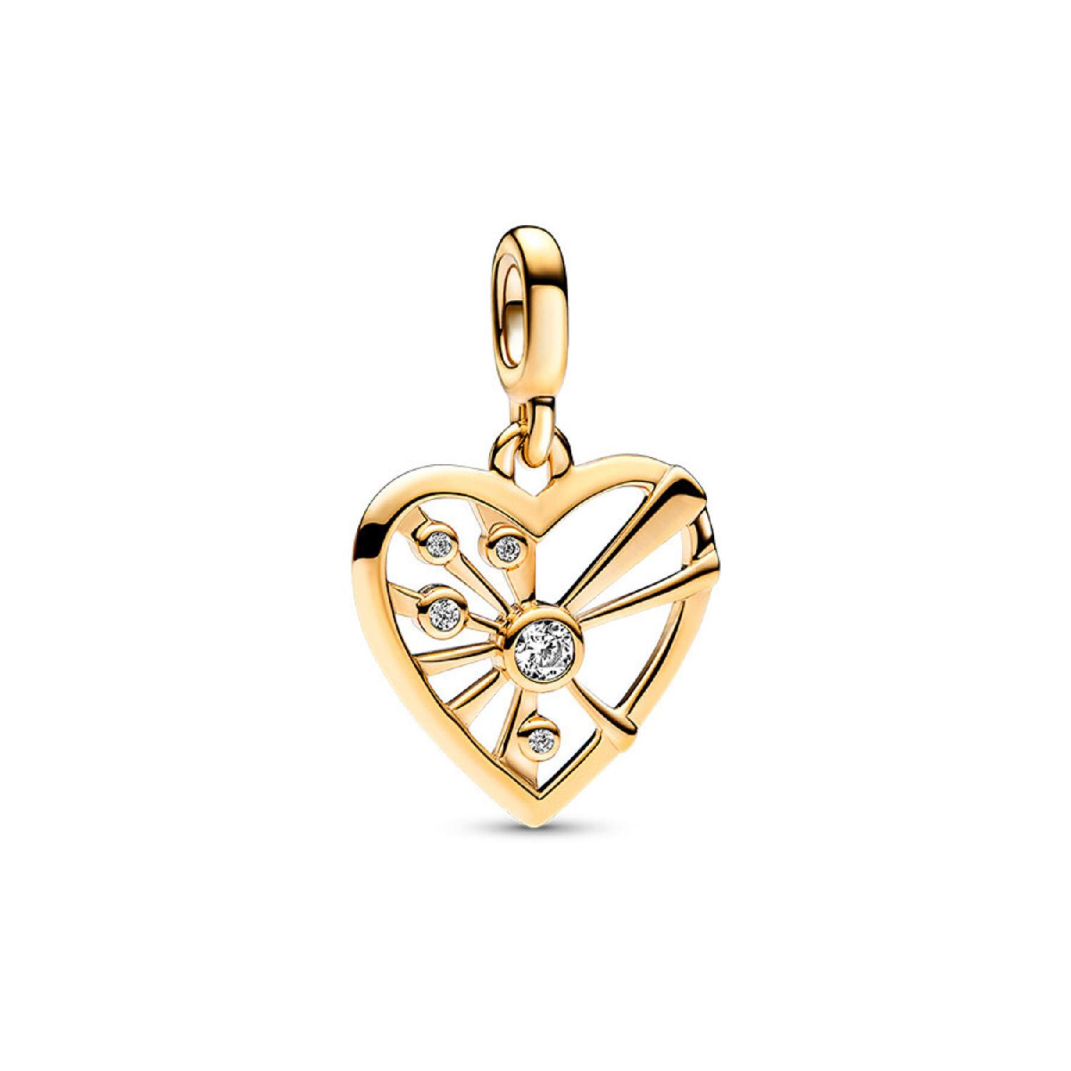 

Медальон «Сердце и лучи»