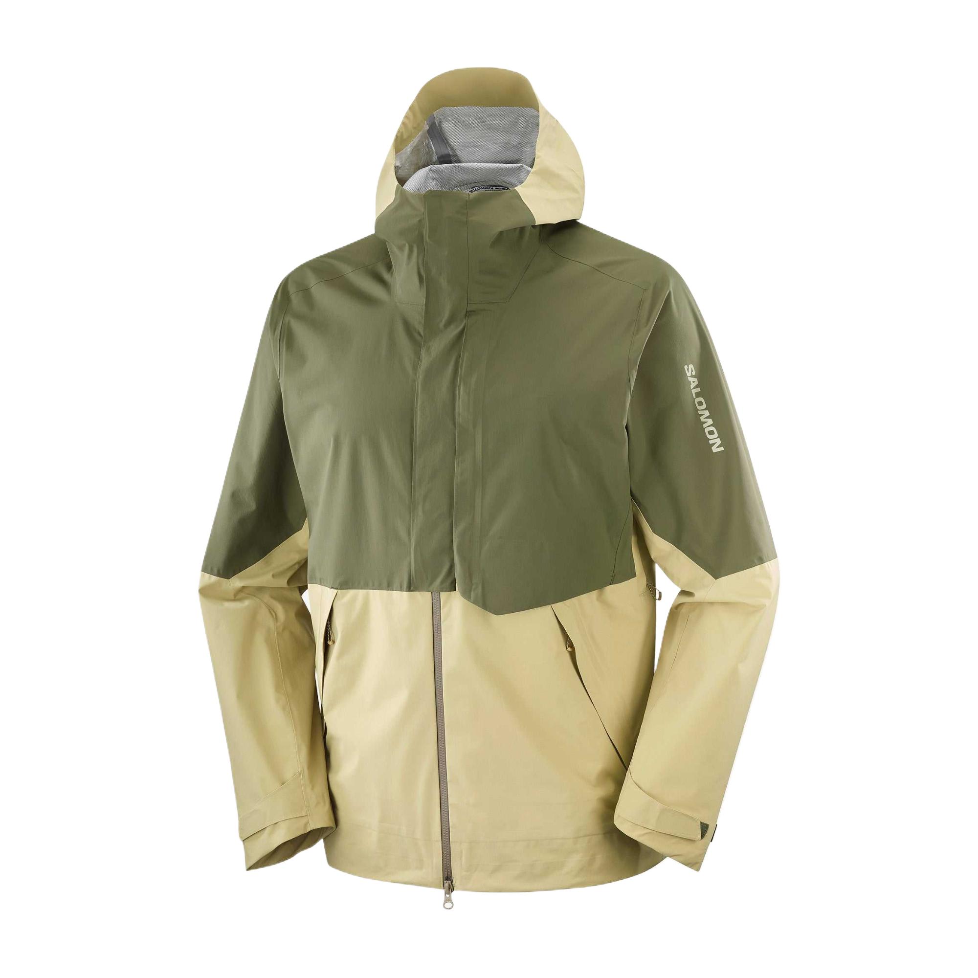 

SALOMON Верхняя одежда Дышащая Водонепроницаемая Ветрозащитная Модная Универсальная Куртка Мужские Куртки C26433 M