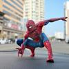 Classic Spider-Man Cake & Car Decoration - Spider Boy Birthday Gift & Car Interior Ornament