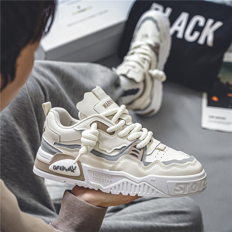 Herrenschuhe Sneakers Herren Freizeitschuhe Freizeit Luxus Herren Wanderschuhe Chunky Trend Stakeboard Schuhe für Männer Sport Laufschuhe Herrenschuhe