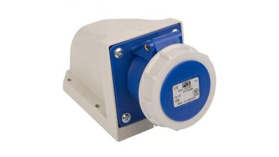 Fixed Socket 16A 3P 230V Blue Ip67 /Without Gland/ 1132-6