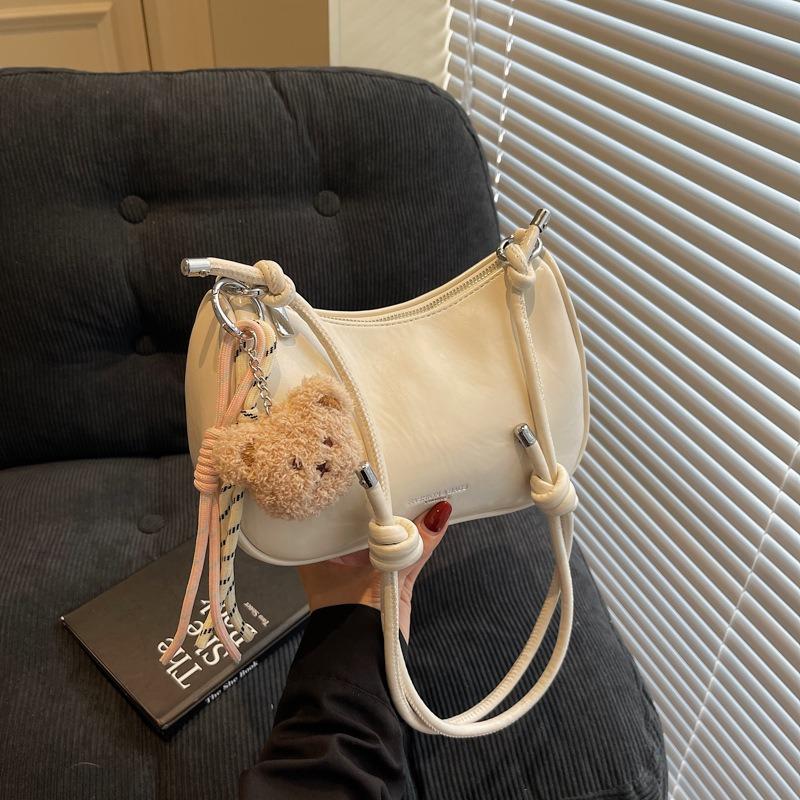 High-end Niche Bag Women's Autumn and Winter New Retro Shoulder Messenger Bag Casual Commuter Dumpling Bag