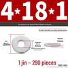 Extra Large Galvanized Metal Flat Washer - Thickened Round Screw Washer M6-M16