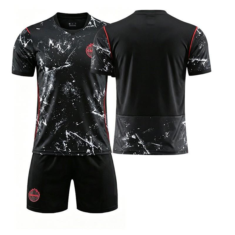 

2627 U.S. Canada World Cup Away No. 10 Davis Jersey 19 Alfonso Football Uniform Suit Men 16#
