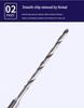 2.35mm Shank High-Speed Steel Micro Twist Drill for Woodworking and Amber Drilling