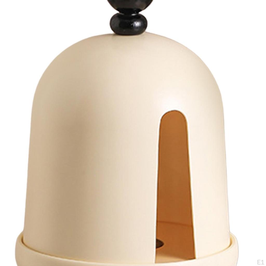 Facial Napkin Box Paper Dispenser with Pallet Freestanding Tissue Case Storage for