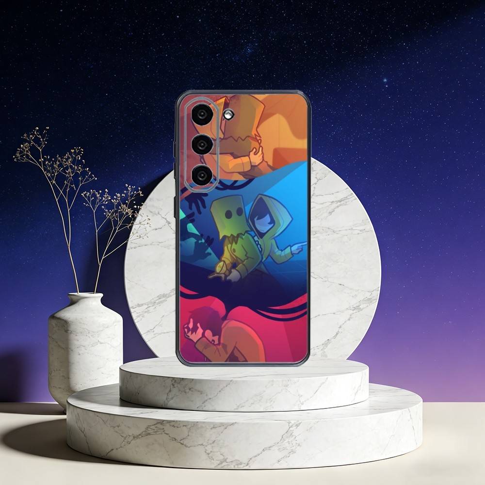 Game L-Little N-Nightmares Phone Case For Samsung Galaxy A73,A72,A71,A70,A53,A52,A51,Others Soft Black Cover