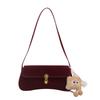 Premium suede underarm bag women's bag 2025 new trendy fashion versatile baguette bag shoulder handbag bag