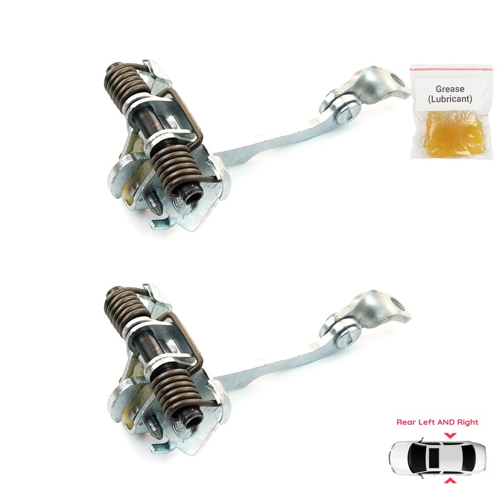 EDP787-1 2 Pieces Rear Left AND Right Door Catch Hinge Brake Stop Check Strap Limiter for Citroen C3 MK1 MK2 2002-2016 9181.L9