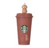 STARBUCKS Staba Valentinstag 2026 Farbwechselnder wiederverwendbarer Becher 473ml + Spezieller Trinklochdeckel Bearista Set VT2026