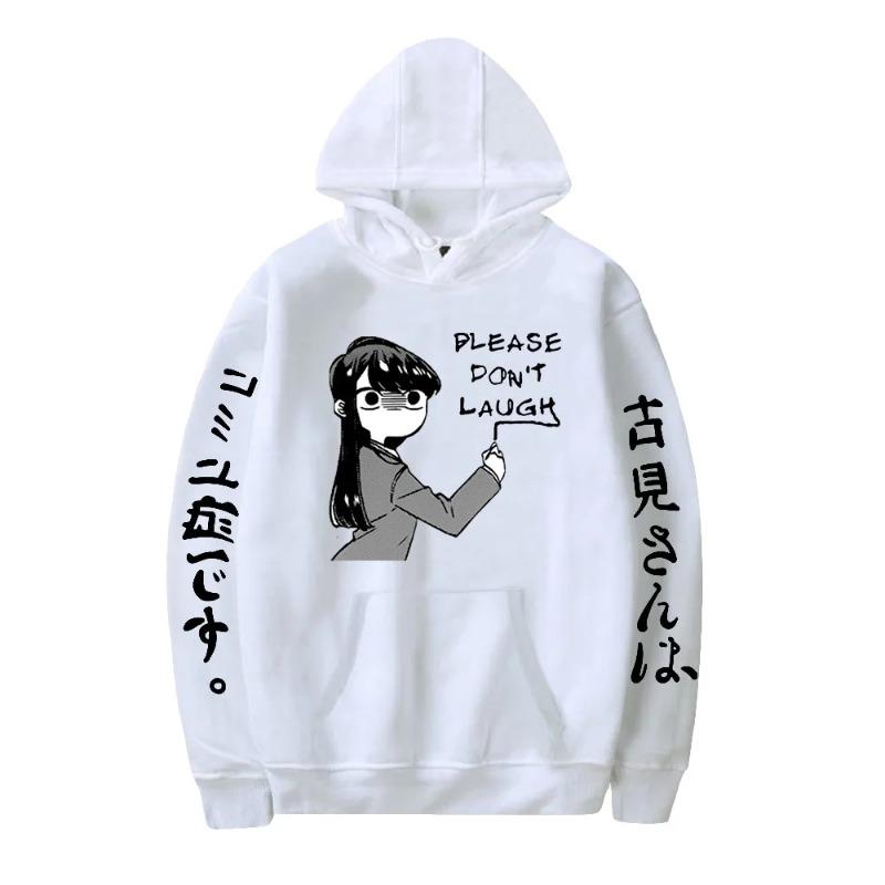 Komi Can't Communicate Autumn Winter Fashion New Hoodie Unisex Clothes Sweatshirt Harajuku Anime Pullover Oversize