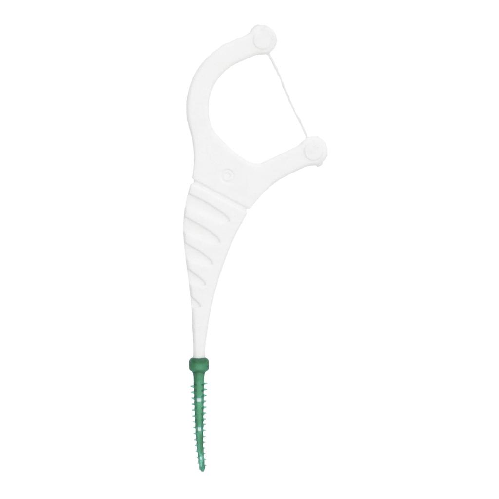 Ultimate 2 In 1 Floss Disposable, Wild Mint, 40 Floss Count