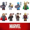 Superhero Building Blocks Figure Abs Plastic Toy 4.5cm Height