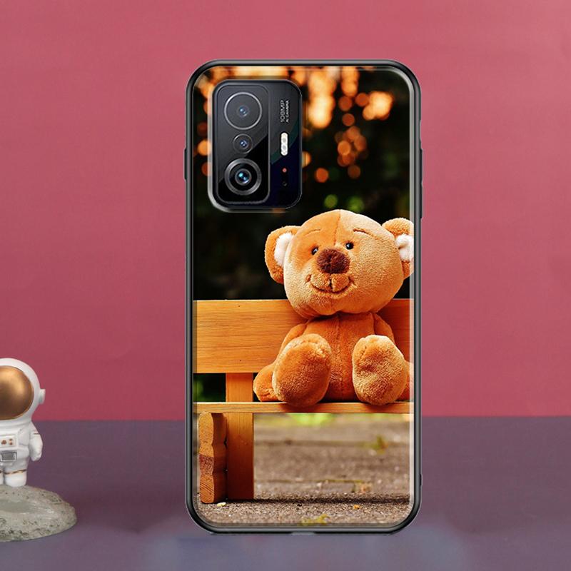 Niedlicher Bär für POCO X5 X3 F5 Pro X4 F4 GT M5s C40 F3 Fall für Xiaomi 13 Lite 12 11T 12T Pro 12X Abdeckung