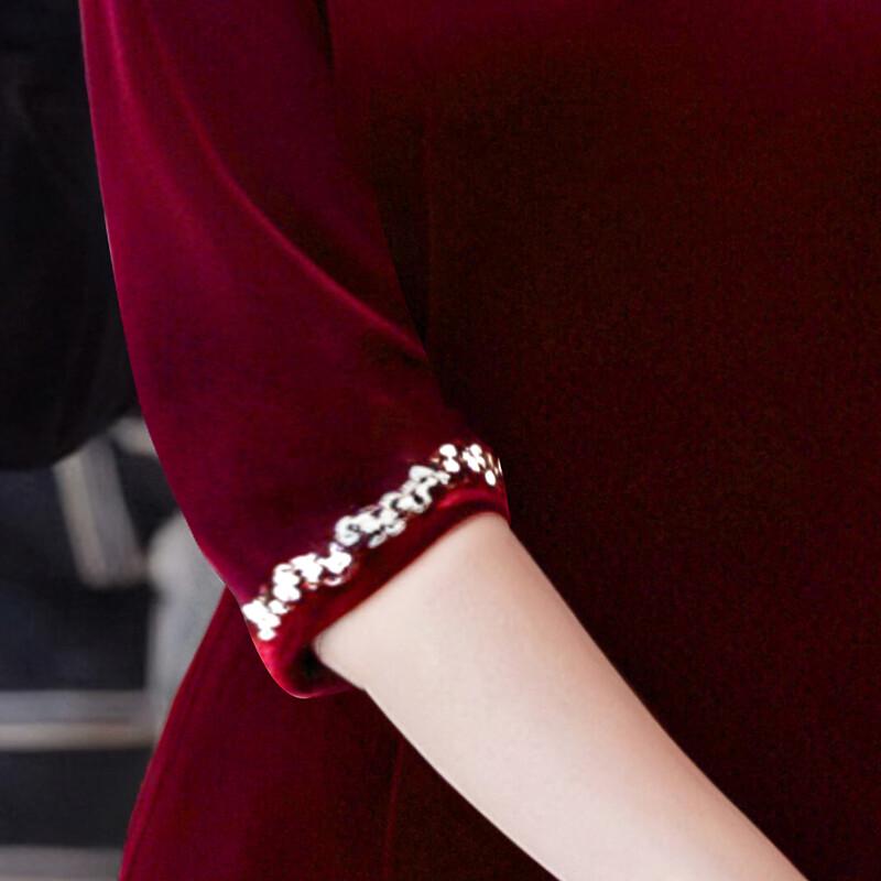 Passter Elegant Beaded Wedding & Banquet Dress