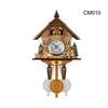 Cuckoo Clock Wall Clock Handicraft Vintage Wooden Cuckoo Tree House Clock For Bedroom Living Room Office Home Decoration