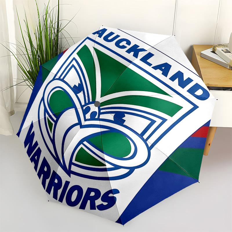 

Auckland Warriors Rugby Automatic Opening and Closing, 8 rib Structure Portable Umbrella, Suitable for Men and Women in All Seasons Perfect