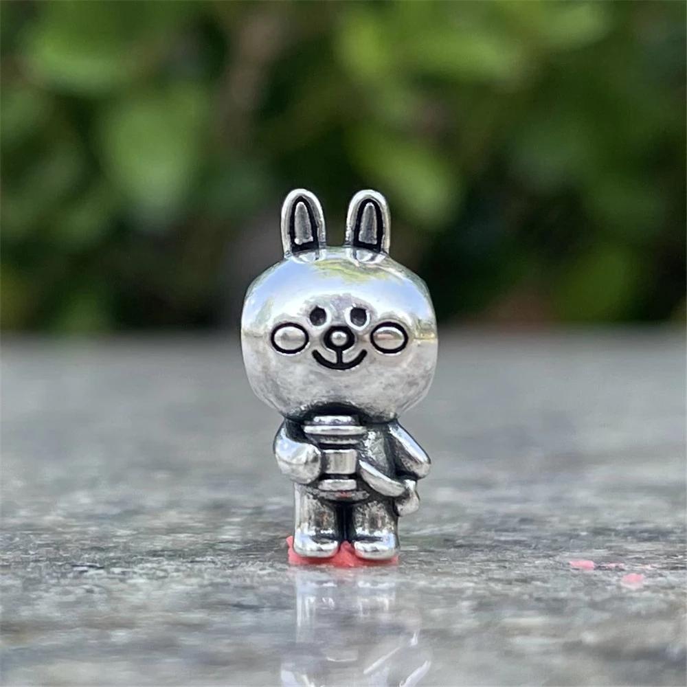 

Fine Copper Miniso Fit Original Bracelet Winnie Bear Tigger Dangle Charm Beads Necklace Pendant Diy Women Jewelry