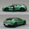 1/36 Porsche Taycan Turbo S Cross Turismo Alloy Sports Car Model Diecast Metal Race Vehicles Car Model Sound Light Kids Toy Gift