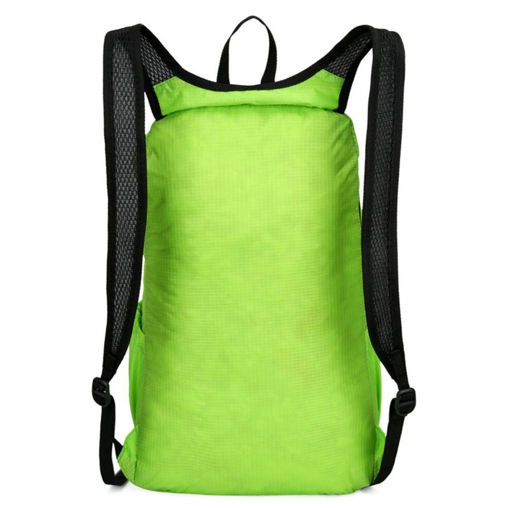 Large Capacity Camping Backpack Polyester Foldable Travel Bag Portable Sports Backpack  Unisex