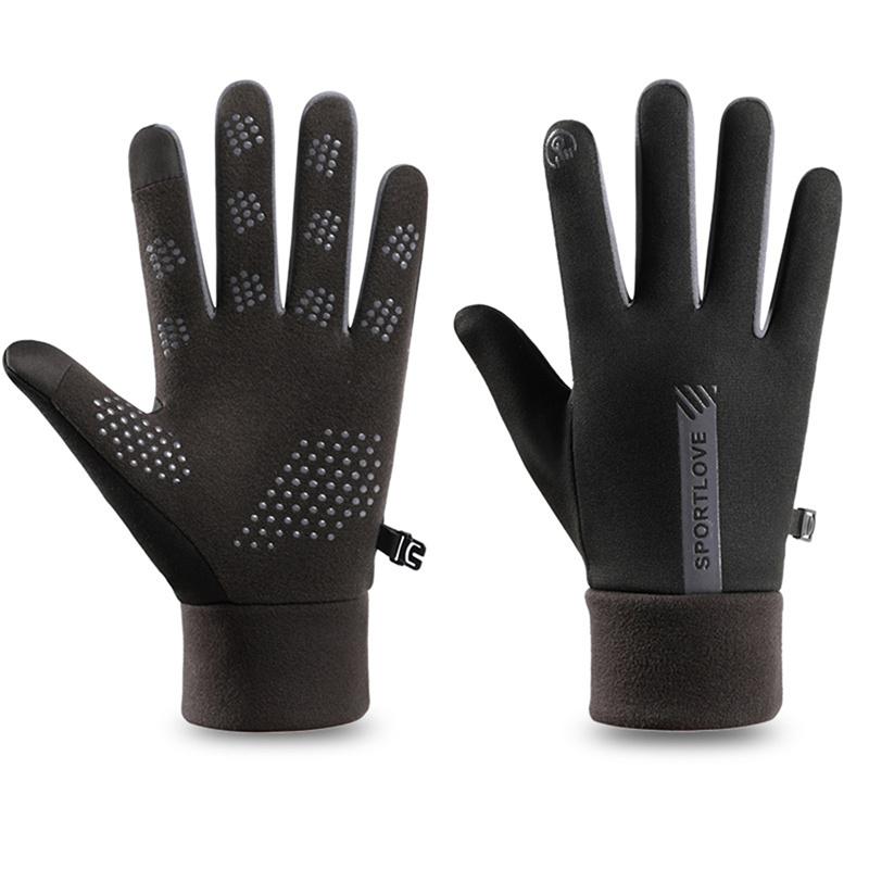 Luvas de Inverno Impermeáveis Touchscreen À Prova de Vento Esportes Pesca Condução Motocicleta Esqui Antiderrapantes Quentes Ciclismo Luvas Femininas